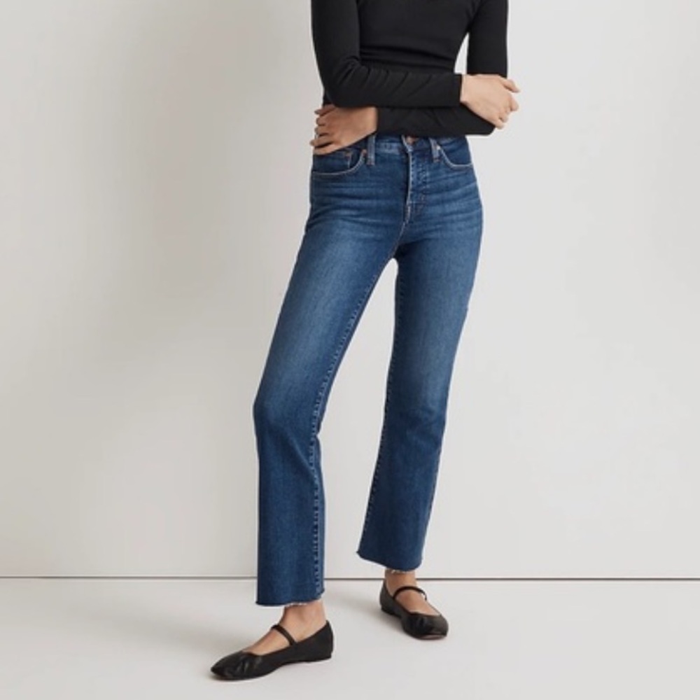 Madewell Mid-Rise Kick Out Jeans